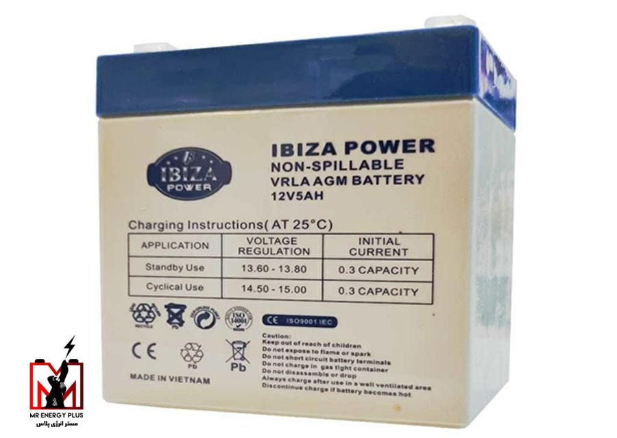 باتری ایبیزا IBIZA - مستر انرژی پلاس